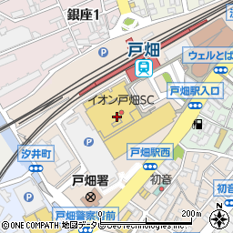 ゆうちょ銀行イオン戸畑ショッピングセンター内出張所 ＡＴＭ周辺の地図
