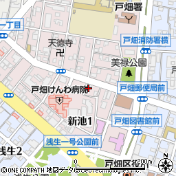 竹内たたみ店周辺の地図