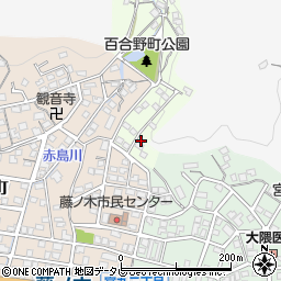 福岡県北九州市若松区百合野町1-9周辺の地図