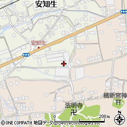 愛媛県西条市安知生252周辺の地図