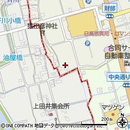 和歌山県御坊市湯川町財部158周辺の地図