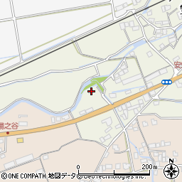 愛媛県西条市安知生686周辺の地図