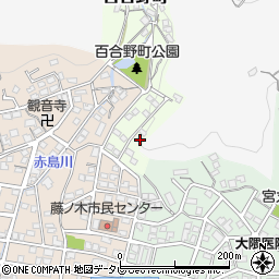 福岡県北九州市若松区百合野町1-11周辺の地図