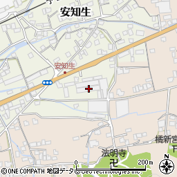 愛媛県西条市安知生251周辺の地図