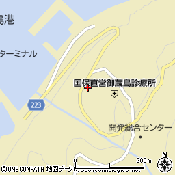 東京都御蔵島村528周辺の地図
