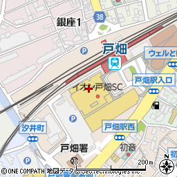 １００円ショップ　セリアイオン戸畑店周辺の地図