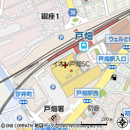 金福 イオン戸畑店周辺の地図