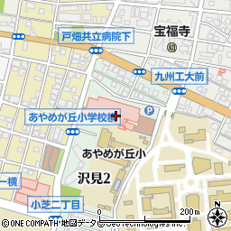 生活彩家戸畑共立病院店周辺の地図