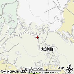 福岡県北九州市若松区大池町9-54周辺の地図