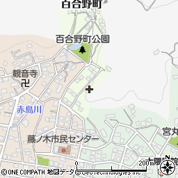福岡県北九州市若松区百合野町1-14周辺の地図