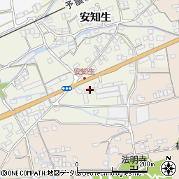 愛媛県西条市安知生248-3周辺の地図