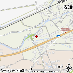 愛媛県西条市安知生277周辺の地図