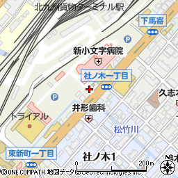 福岡県北九州市門司区大里新町3周辺の地図