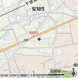 愛媛県西条市安知生244周辺の地図