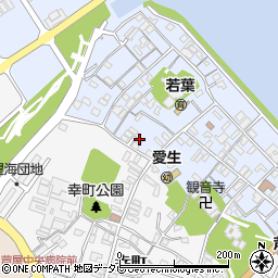 福岡県遠賀郡芦屋町西浜町12周辺の地図