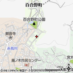 福岡県北九州市若松区百合野町2-25周辺の地図