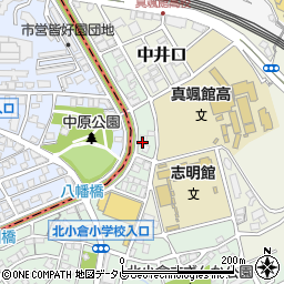 清香荘周辺の地図