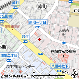 本田氷店周辺の地図