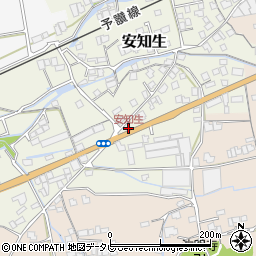 安知生周辺の地図