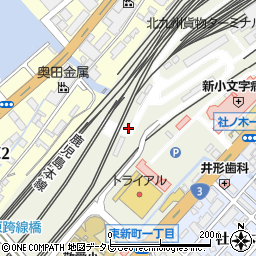 福岡県北九州市門司区大里新町周辺の地図