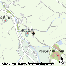 東温荘周辺の地図
