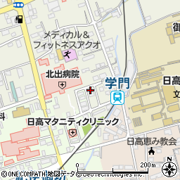 和歌山県御坊市湯川町財部745-2周辺の地図
