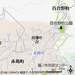 松野荘周辺の地図