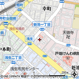 西日本シティ銀行戸畑支店周辺の地図