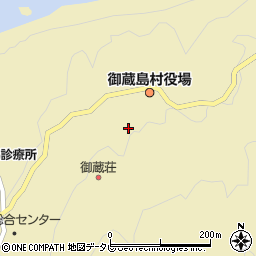 御蔵島村立御蔵島小中学校周辺の地図