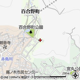福岡県北九州市若松区百合野町1-21周辺の地図