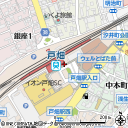 株式会社サンキュードラッグ　戸畑駅薬局周辺の地図