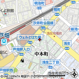 北九州市立戸畑生涯学習センター周辺の地図