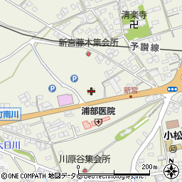 セブンイレブン小松町新屋敷店周辺の地図