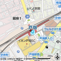 福岡県北九州市戸畑区周辺の地図
