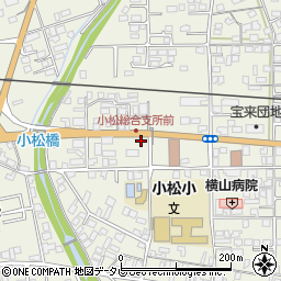 ファミリーマート西条小松新屋敷店周辺の地図