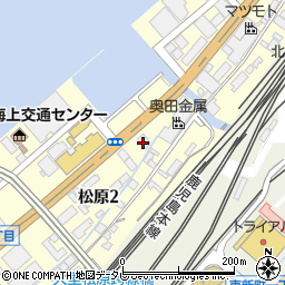 奥田金属株式会社周辺の地図