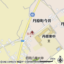 愛媛県西条市丹原町今井19-6周辺の地図