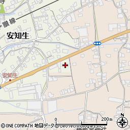 愛媛県西条市安知生180周辺の地図