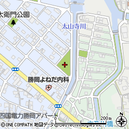 内新田公園周辺の地図