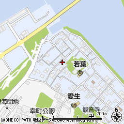 福岡県遠賀郡芦屋町西浜町周辺の地図
