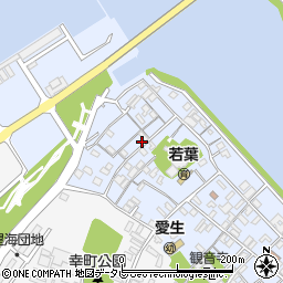 福岡県遠賀郡芦屋町西浜町15周辺の地図