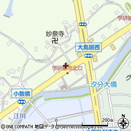 大阪王将北九州若松店周辺の地図