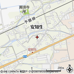 愛媛県西条市安知生310-8周辺の地図