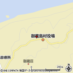 東京都御蔵島村古入金周辺の地図