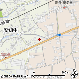 愛媛県西条市安知生179周辺の地図