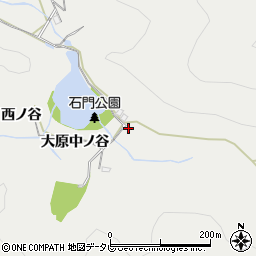 徳島県阿南市長生町東谷周辺の地図