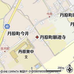 愛媛県西条市丹原町今井42-2周辺の地図