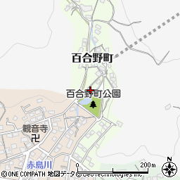 福岡県北九州市若松区百合野町3-13周辺の地図