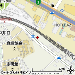 福岡県北九州市小倉北区中井口1-35周辺の地図