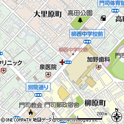 大里斎場周辺の地図